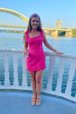 The stress is so classy and cute! I wore it for my birthday night out! Giving Barbie vibes! - Katie B.