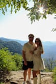 I bought this dress in hopes that I would get engaged in it! Well, my dreams came true! The dress is so beautiful and made me feel amazing. It is a little stiff and not the comfiest dress in the world, but it's so beautiful! - Ashley D.
