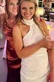 I was so happy with my second dress/reception dress for the wedding but it was a bit big and I had to use extra double sided tape to make it stay up! Wish it fit more true to size/snugger.
Absolutely stunning! - Julie K.