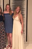 This dress is gorgeous and perfect for any kind of summer soiree! The top is flattering and the flow of the material is fantastic. The XS fits perfectly for me - I did have to hem it a few inches but that's no big deal and now it's perfect. - Lauren J.