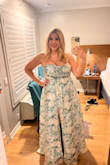 I did use two sided tape to help keep the top up just for reassurance. Other than that, the dress was absolutely perfect for a late summer wedding. Theme was a boho chic black tie. - Eileen R.