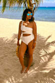 Bought this Swimsuit for a Cruise/Beach Vacation. Loved everything about it. The Style, the material, the color and the Fit. So very classy. Each time I wore it, got so so many compliments how beautiful and classy it looked. Thank you - Affia S.