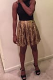 Wore this skirt to a concert and received so many compliments I am 5'4 and usually wear a size 8-9 in pants and got the medium and it fit fairly good. It is heavy and after wearing it once I can already see it unraveling a little but I don't plan to wear this often so I figure its okay. I have a small waist but have trouble with pants/skirts fitting my butt so I always have to wear bottoms that flare out so I would recommend this skirt to people who have similar problems. Lastly I wore it at my belly button and sometimes had a hard time keeping my zipper up I am 135lbs - Nicole E.