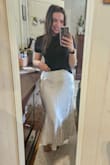 This skirt is gorgeous! It looks just like the photo. I ordered it for when I go to the ballet in December, and I am excited to wear it! The pictures aren't the best, but I tried! - Ann M.