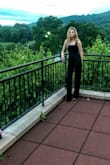 This is gorgeous!! It fits perfectly, I got in size S and my height in 5'9". It's a little long, but with heels it's perfect! - Georgeta S.