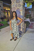 Bought it for a black and white dinner I attended.  It was perfect for the occasion.  Loved that it is a high/low dress. I don't normally wear dresses but I loved this one. Got lots of compliments!! - Amanda G.