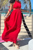 This dress fits great and didn't require a bra which is a huge bonus for me at 34DD. Comfortable, easy to dress up or down, double lining on the skirt. Can't wait to wear again. - Brenda C.