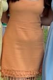 The dress fit perfectly, true to size, and was perfect for a hot humid New England day. The material is so breathable and did not wrinkle throughout the night. - Kristina B.