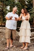 I bought this dress for a 20th anniversary photoshoot and it was perfect! I'm usually between a small and medium, but am glad I went with a medium on this. It fit perfectly and was comfortable to play around in at our little photoshoot! Definitely recommend if you want to feel special for your event! - Dana S.