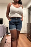 I think it's perfect for layering or throwing under things in colder months to come. I ordered the largest sized for my chest since I'm on the larger side. - Christine N.