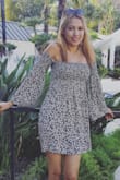 I love this dress. I worn about 5 times so far. Very stylish. Great dress for summer time. Plz stalk more in different colors. - Sokha C.