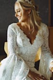 Omg! I am obsessed with this dress! It was gorgeous and I absolutely loved wearing it for my wedding on the beach! Girl if you want this dress you should buy it!!!!!!!!!! You will not regret it - Alice W.