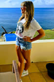 The shirt is very stylish and comfortable! True to size! Loved it! - Sanya D.