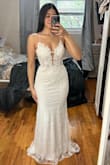 I loved this dress and it fits so good! I ended up with another Lulus dress for my wedding but oh man it was a really hard decision since this dress was really beautiful - Maria A.