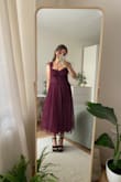 The color is a bit different than in the original photo, but it matches the autumn color theme I was going for anyway. Fits super nicely, overall very happy with the dress <3 - Monika M.