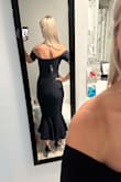 I loved the top fit of the dress but the fabric was so stiff and rough that I couldn't be comfortable in it. I had bought 7 dresses from Lulu's to try on and this one didn't make the final cut....It didn't flatter on my body type and the feel of the fabric ruined it for me - Rebecca B.