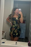 Love love love the fit of this dress. I typically order a size small, but decided to order a medium just in case and I was so glad I did, it fits perfectly. Wearing it for sorority rush and I'm so excited to pair it with some gold heels! - Isabella T.