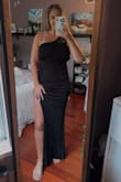 This dress was absolutely stunning and it was super comfortable to wear! The material has some stretch to it so it's easy to move around in, plus the slit going up the leg adds that perfect touch! - Elizabeth V.