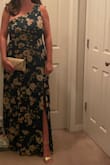 This dress is comfortable and beautiful. I have a large bust and the zipper puckered a bit but I was able to get it altered. It's very long! I had to get a few inches taken off the bottom. Overall a very nice dress! - Brandi S.