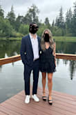 I loved this dress! I wore it to a wedding and it was a hit, so many people came up and told me they loved it. I wish I had gotten a medium as it was a bit big for me but i didn't have time to return, so i made it work! Soo cute and not itchy or uncomfortable at all. - Maddie H.