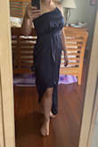 I have such an odd body, being short and large-chested. I never buy dresses online, even shapeless Amazon dresses don't fit properly. But a friend recommended Lulus and I thought I'd try it out! So pleasantly surprised this dress is flattering, a strapless bra works and still pretty full coverage. Waist hits right and dress hits just above knee with the flowing skirt about ankle length - Marla C.