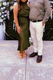 Wore it this past weekend for a fall wedding. TTS. I'm normally a large and a large fit just fine. Perfect for bigger bust. Good length and good quality. I felt comfortable all night and felt like it looked very classy for a formal event. - Yudith G.