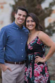 I ordered a large to be safe but I definitely should have ordered a medium. It was pretty large and long (because im short) but I still love it so so much! I wore it to Vegas for my bachelorette party, wore it to a bridal shower, and for my engagement photo shoot! Its my favorite dress! - Enid P.