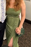 After reading reviews, I decided to size down and I'm glad I did! (Normally a M I purchased a S) The dress needed no alterations and I snagged many compliments. - Chelsea S.