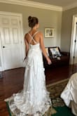 This dress fits great and is perfect if you have a smaller chest! I will be wearing it for my wedding. - Darby W.