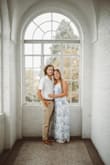 I bought this dress for engagement pics and it looked so good! I like that you can make it for a little smaller or bigger if needed because it has the tie back. So many compliments on it! - Leah M.