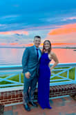 This dress was a stunner! The color is eye catching and the strap back brings a fun factor to the sophisticated and classy style. I had this dress hemmed to fit the length I needed for my height. Perfection! - Nicole E.