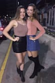 Love these boots! To keep them from falling, i wear boot socks under them! They are so comfy and the material is awesome. They look great! - Rachel D.