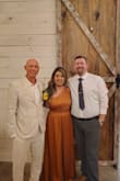 I love the dress! The texture is very delicate and sensitive but beautiful. I love it! The color is perfect for this fall - Leticia A.