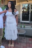 When I first got this dress and before I even put it on, there was a rip in the seam. I emailed customer service and they were so nice and sent me a new one just in time for my bridal shower. When I got that one, it was perfect. Well, 1 hour into wearing the dress at my bridal shower, the seam ripped again in the same spot. So sad the quality of this dress was not great. - Fatima C.