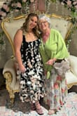 The dress is truly beautiful, but although the straps were adjustable, they didn't stay put so I was constantly messing with them all day or falling out of the dress - Courtney B.