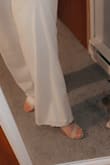 I loved these shoes! I had a beach elopement and did not wear them the whole time but they were still comfortable and the size was a little big but perfect! (I'm usually a 9 in most shoes) - Emma R.