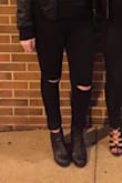 I was worried about what size to get because I saw mixed reviews. I'm usually a 6 in American eagles jeans and these fit me perfectly.  They seem to have a little stretch if you are worried about that. I haven't worn them yet to see if they stretch out over time. Overall I love them, the only thing is that they are long even with my height but that's not that big of a deal to me. - Nicole D.