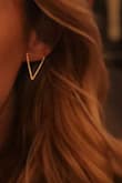 These earrings are unique and dainty and add something to any outfit. I wear them to work or for a night out and have received many compliments. You don't even feel them they're so lite! - Stephanie H.