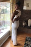 Wore this awesome jumpsuit to my bridal shower and I got so many compliments! Fit me perfectly and the length was perfect for my long legs. - Amaka O.