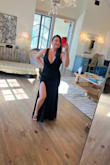 I bought this dress for two events: a formal wedding and military ball, and it worked out amazingly for both events!! The thigh slit does run up a little high, has unable to short spanx underneath due to them showing on the one leg, but we love a high leg slit :) - Danielle H.