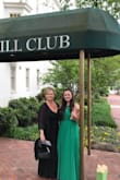 I bought this beauty for a summer country club wedding in DC and it was absolutely perfect. A small fits me like a glove. I loved it so much, that I also bought it in Slate Blue. If you are 5'3" or below and plan to wear it with flats, you'll probably want to leave time to get it hemmed. - Kayla M.