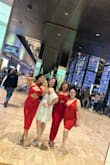 This dress gives sweet & innocent vibes while still helping you pop. I chose this dress as my bachelorette dress while my girls wore red for me. It's so comfy & flowy, great quality for sure. - Briselda A.