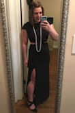 I originally ordered this dress to wear to a black tie event but ended up wearing it to a Great Gatsby themed Gala. I received so many compliments on it; it was perfect! I have an athletic build so finding clothing that fits properly is challenging. This dress fit perfect and was incredibly comfy- the fabric is so smooth!! - Lindsey H.