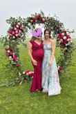 Such a beautiful gown! I wore this to a black tie wedding in Newport, RI, and it fit the venue perfectly. I got so many compliments. The bust is a little tight, so in that regard, I wish I would have potentially sized up. The length is a tad long if you're under 5'6, but I made it work for the event with 4 inch heels and then got it altered later so that I could wear again more comfortably. - Celine D.