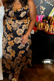 Beautiful dress. Compliments curves. Super silky & soft, very comfortable! - Judith L.