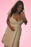 It was alright. Saved the day of my court wedding as my back up dress. I should've gotten the straps altered to pull up the girls, but overall it was good. - Crissna V.
