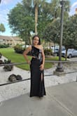 It's a beautiful dress and comfortable. I love it so much. Just 1 thing, the sequins fall off quite fast - Rosa L.