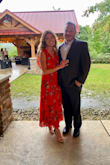 I wore this to my husbands coworkers wedding. It was the appropriate amount of classy and sexy. Had to wear "chicken cutlets" because it is low cut with an open back. The tie on the back helps to hold everything up and in place. I received so many compliments from both young and old. It is simply perfect and I can't wait to wear it again! - Jena S.