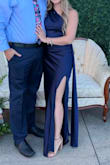 I absolutely loved this dress!! So did everyone else apparently, because I got SO many compliments!!! I loved that the straps were adjustable! It was so comfortable and very elegant. Definitely will wear again, and maybe buy in more colors. I got the size small, I'm 5'3 123lbs. 32c - Lauren C.