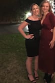 This dress had me feeling like a million bucks. The fabric is thick which I like in a body con. I wore spanx under it but you could totally get away without them. It fit true to size and didn't stretch out as the night went on. 10/10 - Haley C.